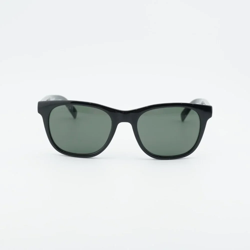 Gucci GG1985S 001 Sunglasses Black Square Frame, Grey Lenses